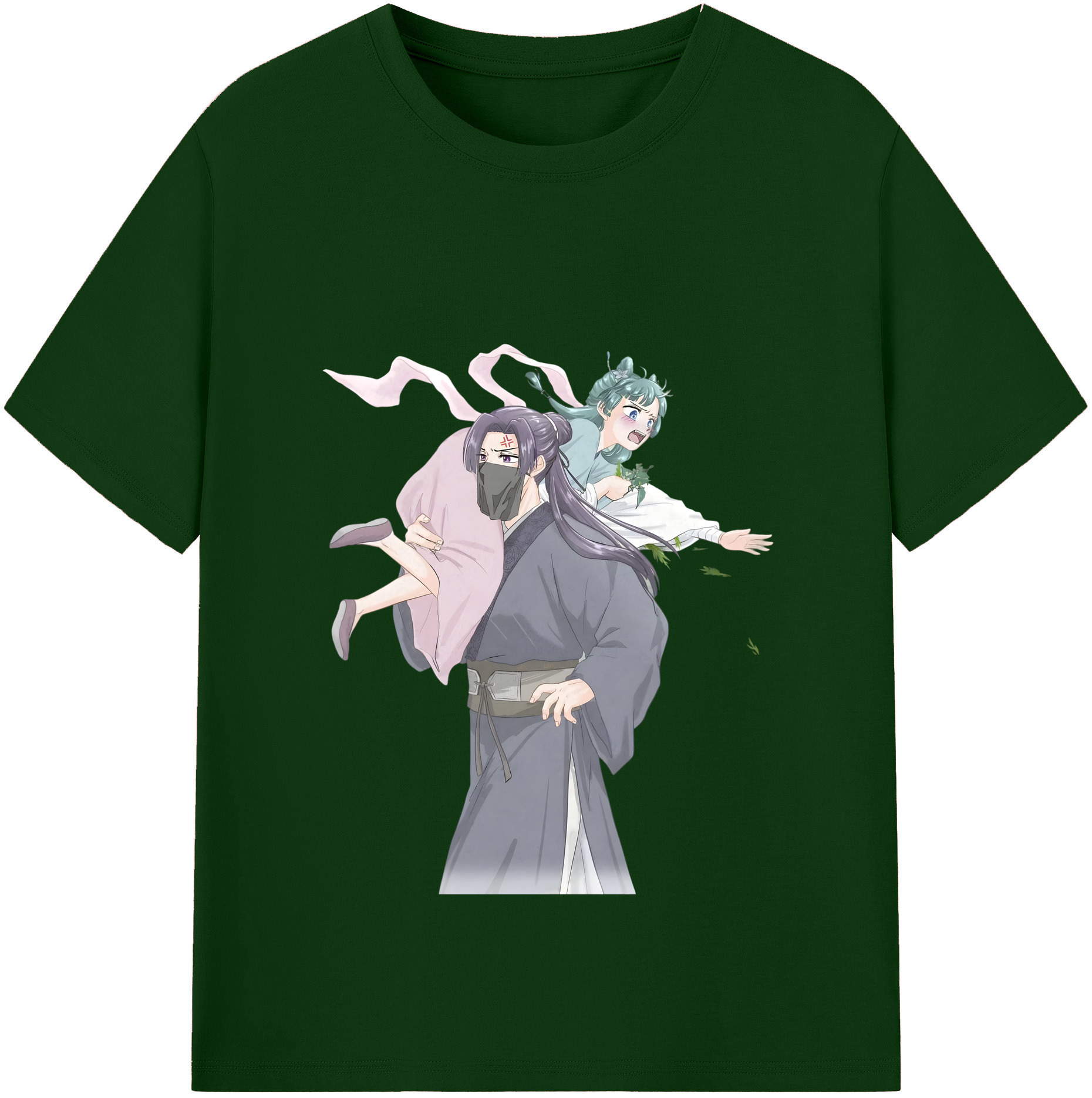 （画像用） 薬屋のひとりごと The Apothecary Diaries 綿100％半袖Tシャツ（フロントプリント）